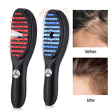 Electric Scalp Massager with LED Therapy & Anti-Hair Loss Spray