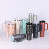 40 Oz Insulated Coffee Cup With Straw For Outdoor